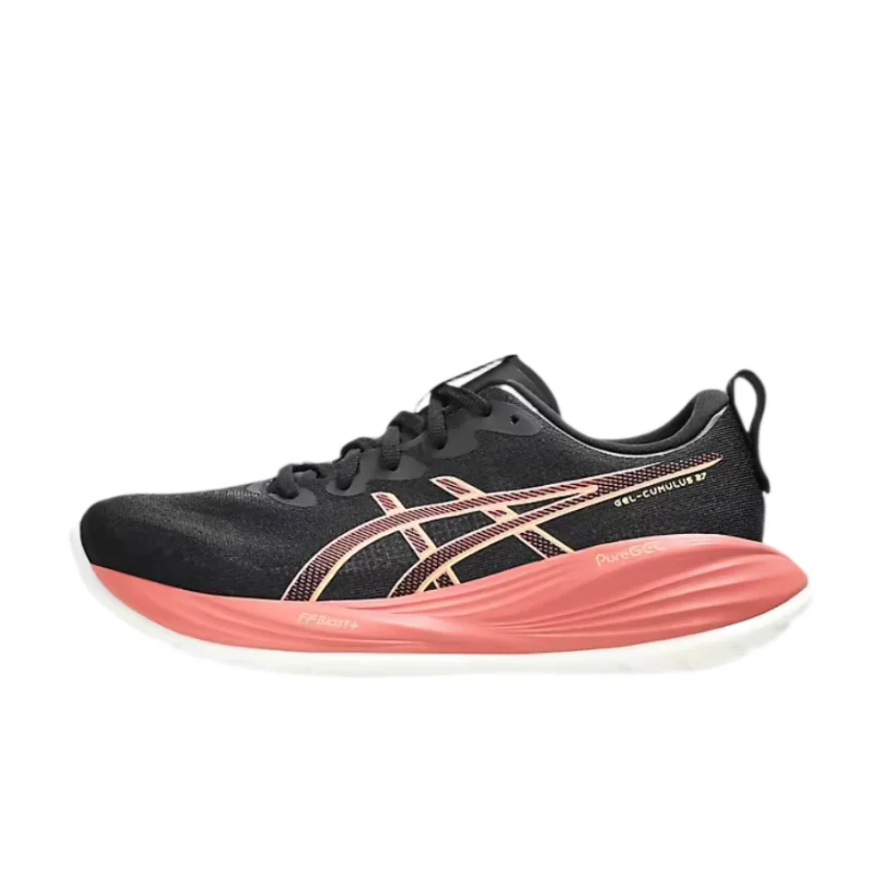 ASICS Gel-Cumulus 27 Low-Top Running Shoes Black Colorway Stylish Minimalist Trendy Versa for Women Fit Style 1012B772-003