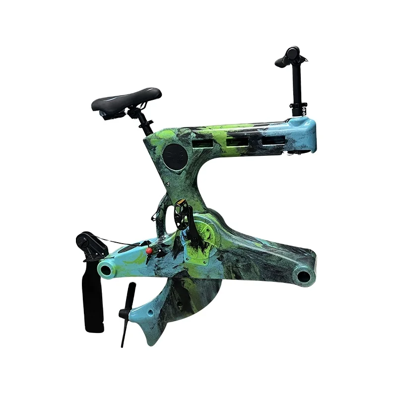 

Inflatable Floating Surfboard Pedal System Pedal Boat Hydrofoil Bike Frame