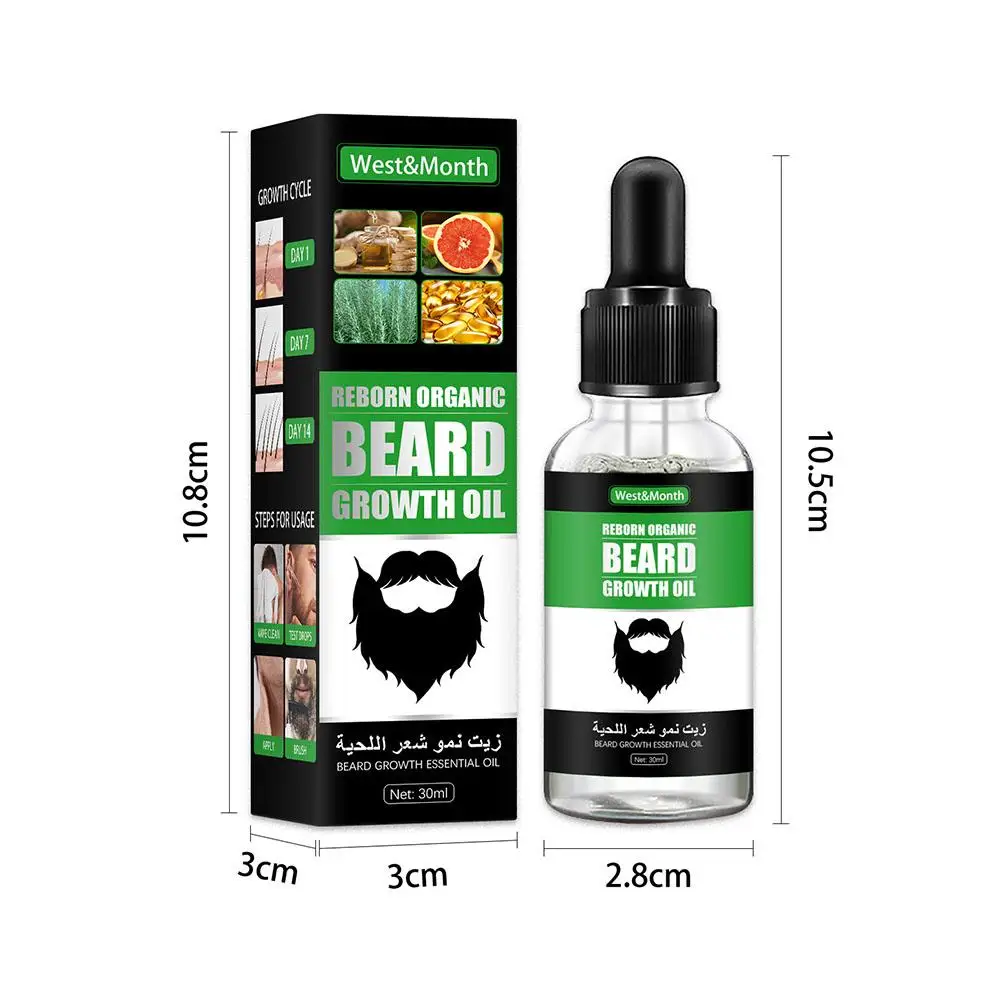 30ml Bart pflege öl feuchtigkeit spendendes Pre-Shave-Öl mühelos glatte Reizung Bart konditionierung söl Bart wachstums öl