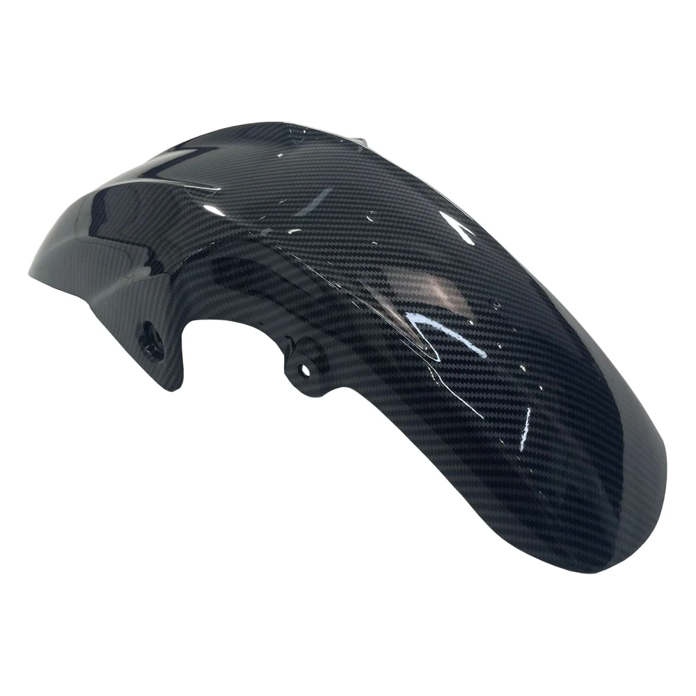 Motorcycle Accessories Front Fender ABS Injection Molded Carbon Color Suitable For Suzuki GSR600 GSR400 BK600 BK400