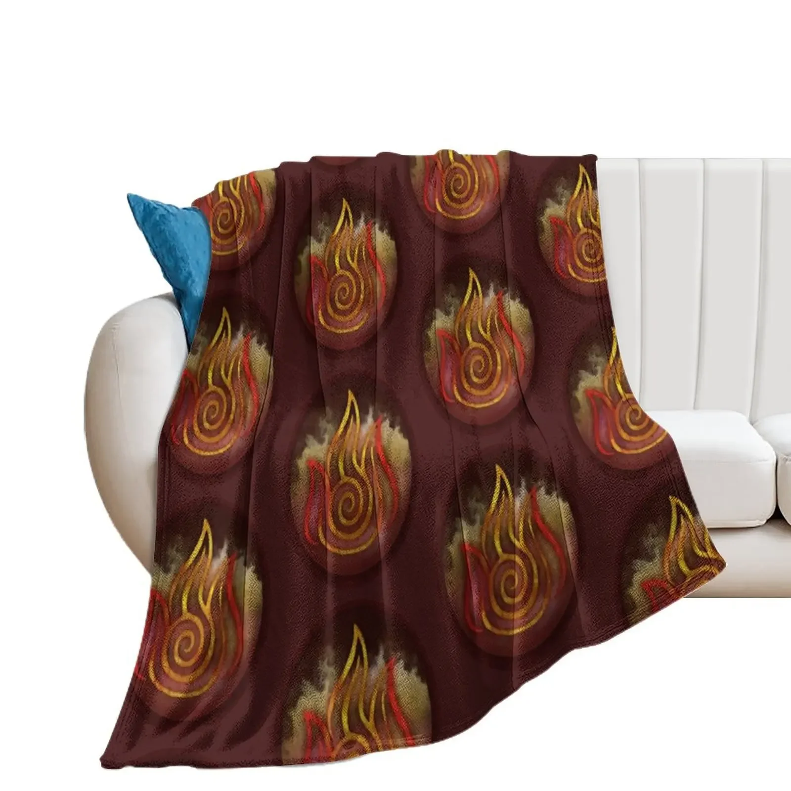 Scorching Determination of Flame Throw Blanket Flannel Fabric Travel Giant Sofa Blankets