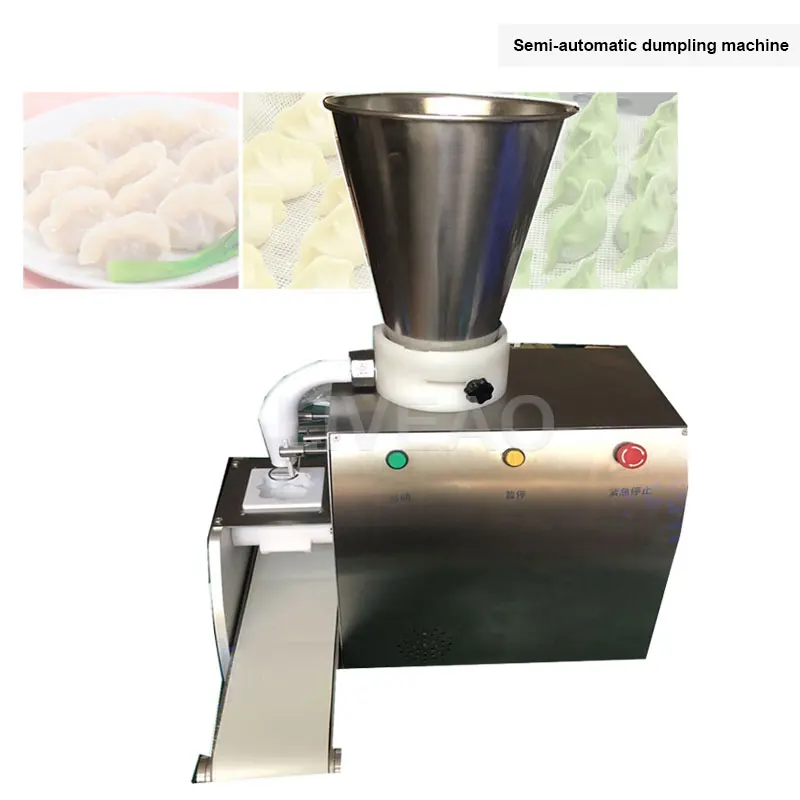 

2023 Semi Automatic Dumpling Pierogi Machine Empanada Making Machine