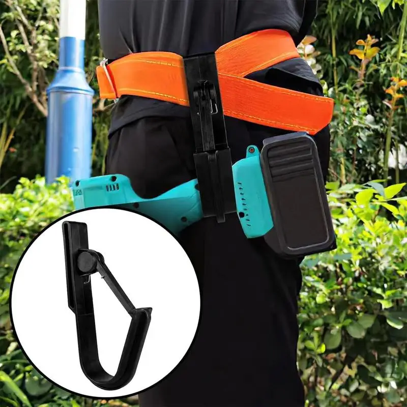 Handwork Tool Belt Hook Handwork Tool Belt Holder Hook Space-Saving Holster Belt Clip Hook For Electric Drill And Wrench