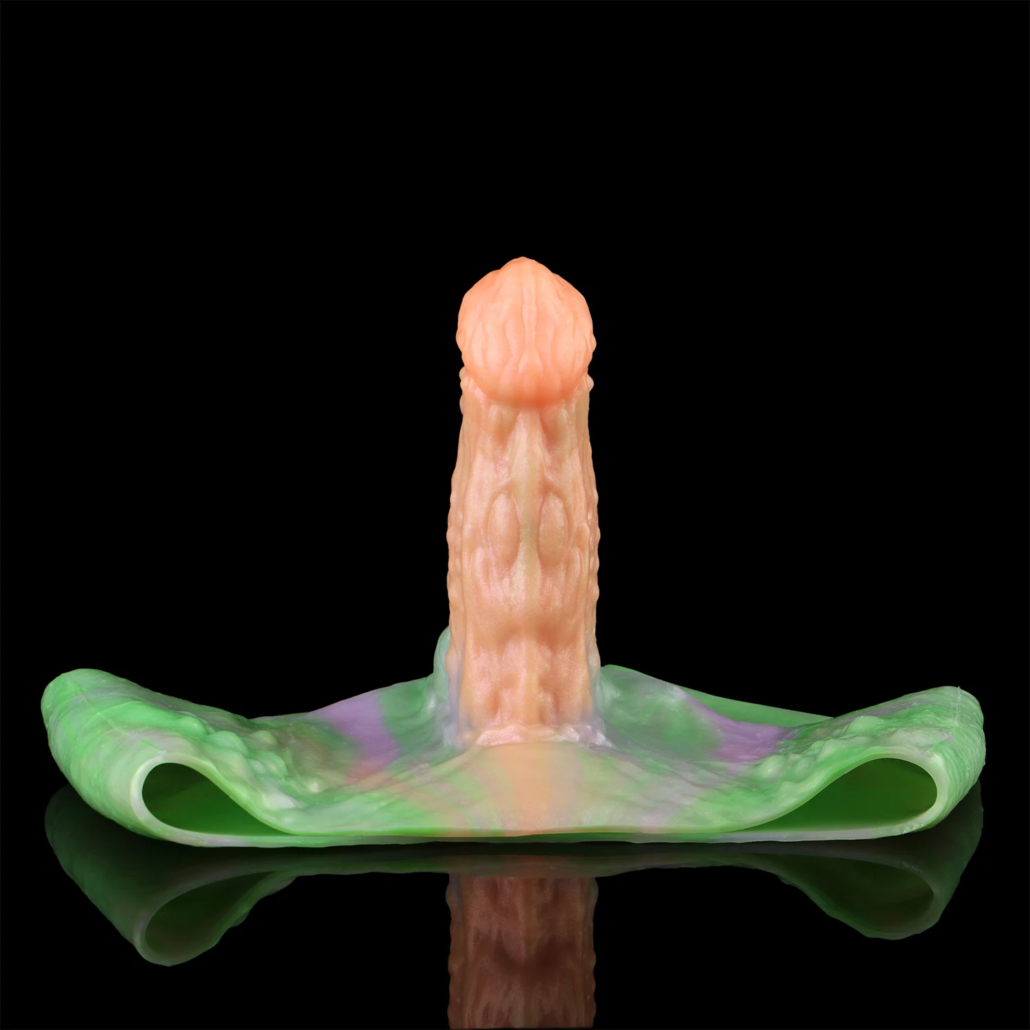 SHAZ consolador con ventosas monstruo pene manga pantalones usable hueco pene vaina extensor juguetes sexuales para hombres Cosplay condón reutilizable