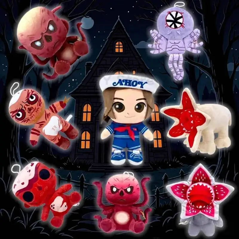 Peluches de los Personajes de Steve Harrington, Peluche de Vecna 001, Muñeco de Peluche de Steve Harrington, Juguete de Peluche, Mercancía de la Película, Regalo para Fans