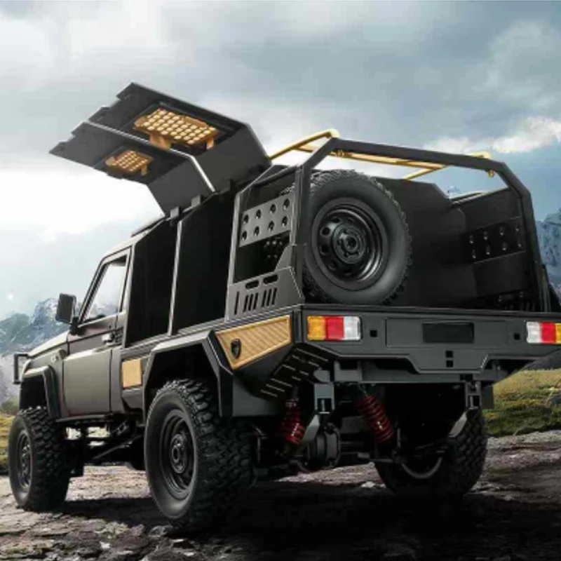 Mn82s Rc รถกระบะ 1:12 Mn82 รีโมทคอนโทรลรุ่น Retro Full-Scale จําลอง Off-Road ปีนเขารถของเล่นสําหรับของขวัญเด็ก