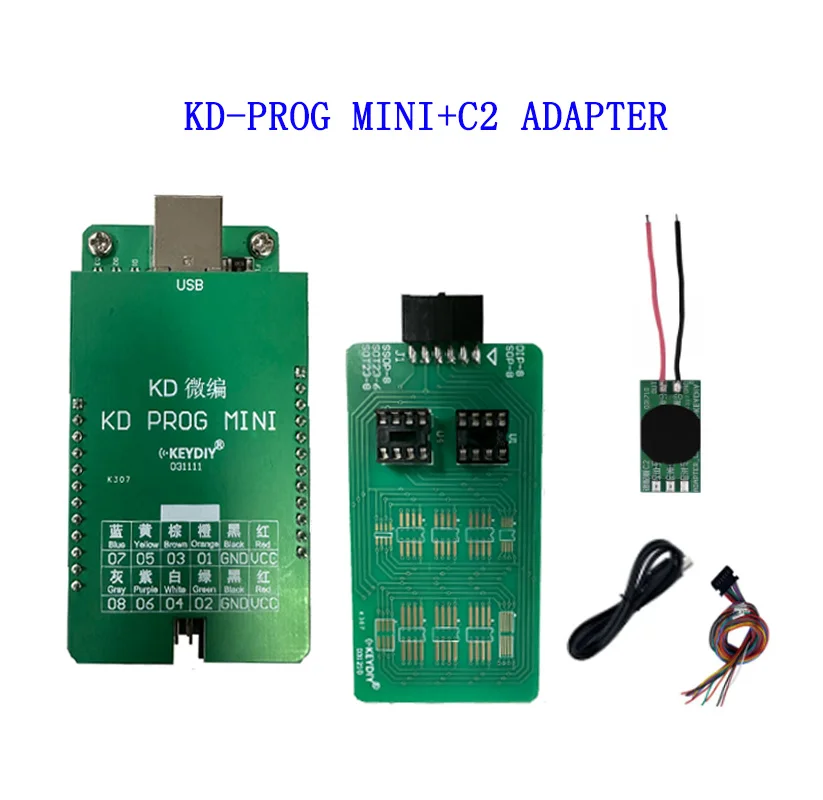 

KD PROG MINI With C2 Adapter Reading Dashboard Data Support VW MQB Programming Function for KD-MATE and KD-MAX Programmer