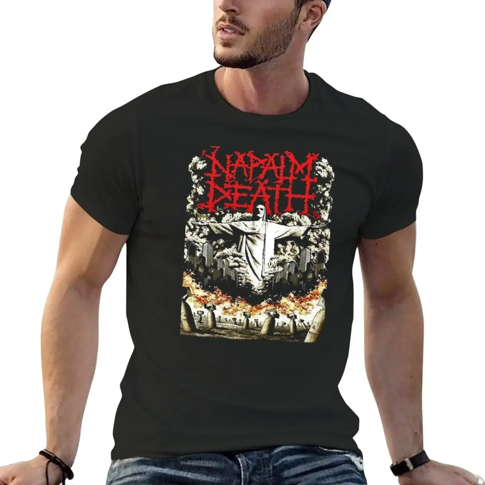 

Napalm Death T-Shirt hippie clothes custom shirt aesthetic clothes clothes for men