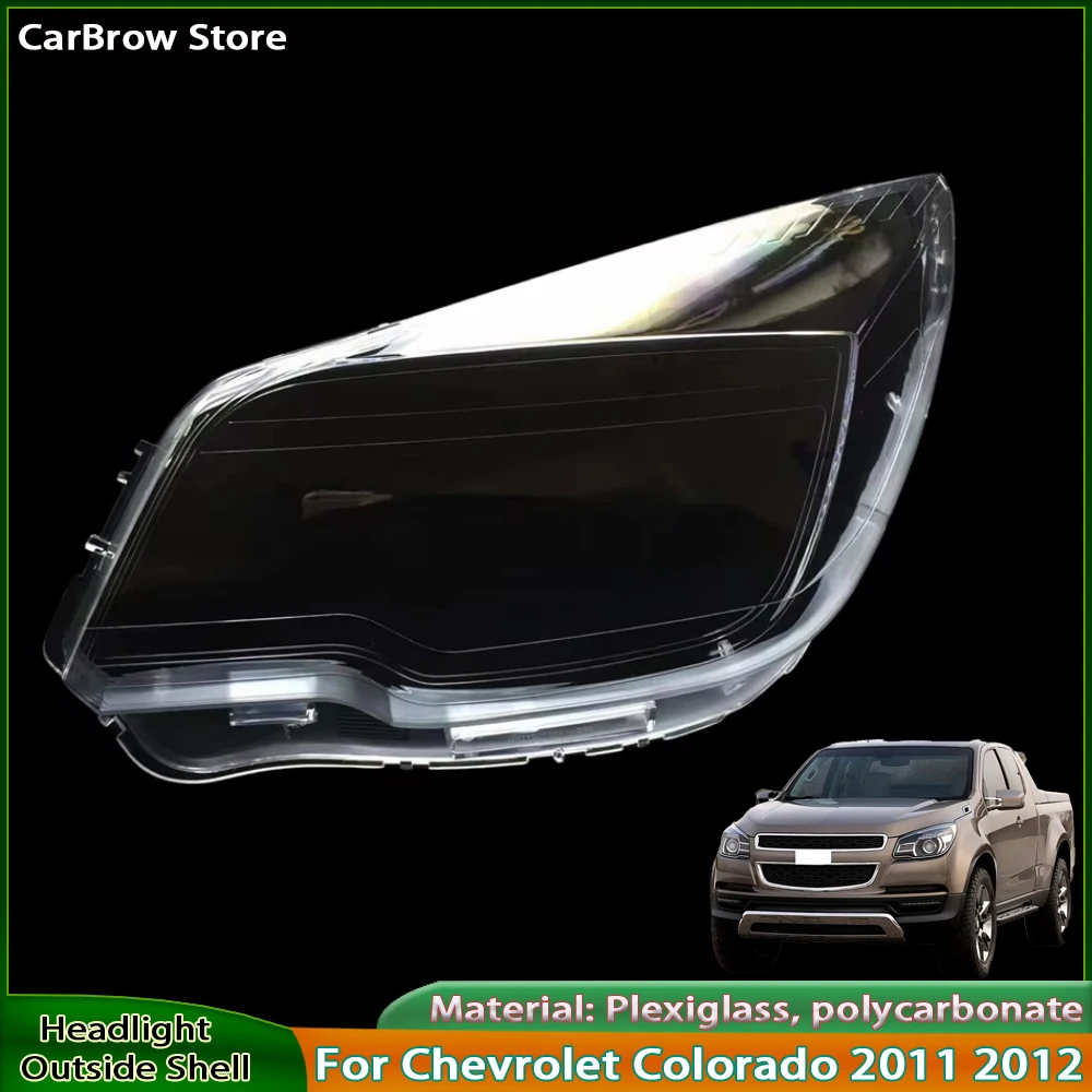 

Корпус фары, линза из плексигласа для Chevrolet Colorado/Holden Colorado 2011 2012, крышка для фар, прозрачный чехол для абажура