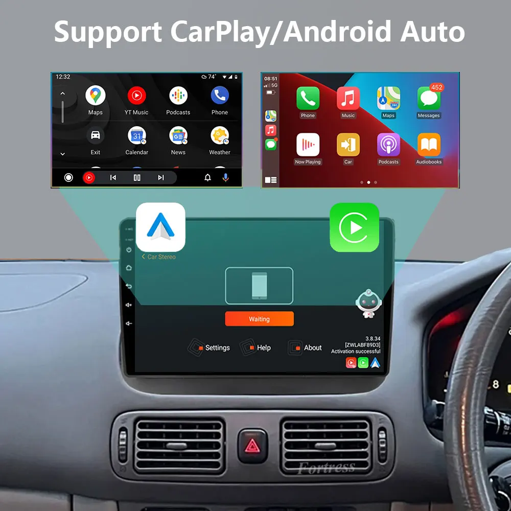 4G Android 13 Radio For Toyota Corolla E110 VIII 1995-2002 Right Wheel Car stereo Multimedia Player Carplay Auto GPS navigation