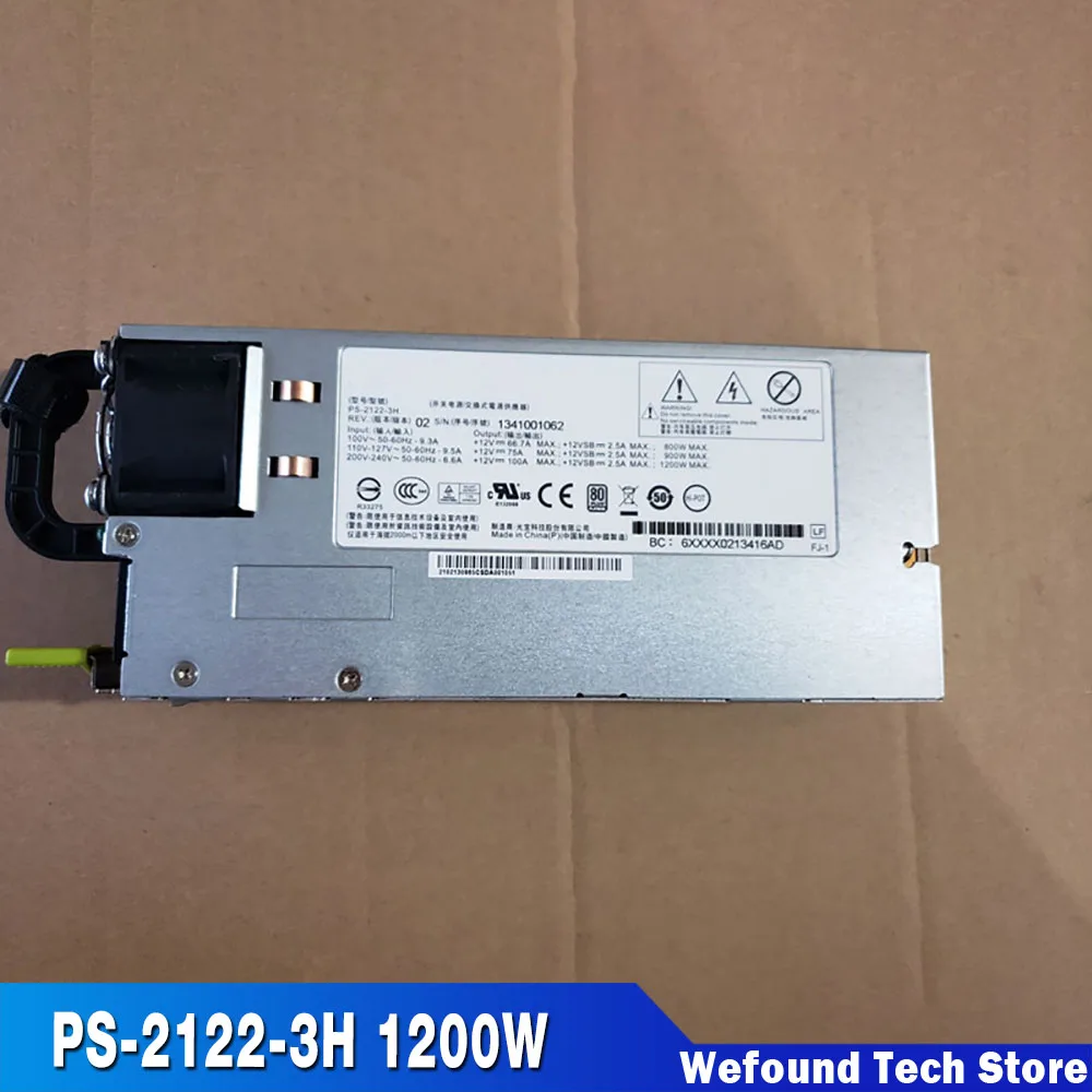 

For Huawei Server Power Supply For X6000 Fully Tested PS-2122-3H 1200W