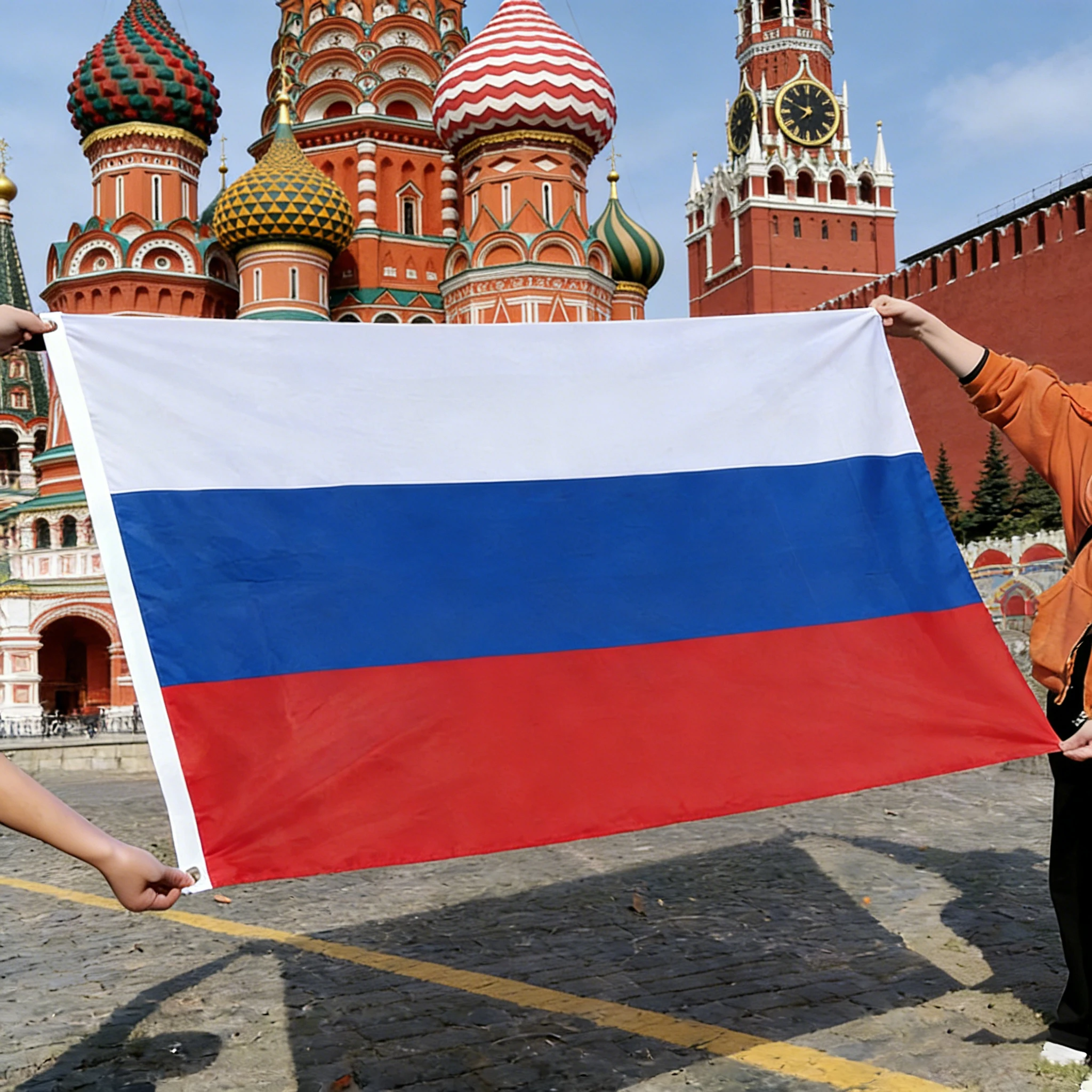 Russia National Flag 3x5 Ft Polyester Waterproof Outdoor Banner With Brass Grommets For Festival Parade Home Decor