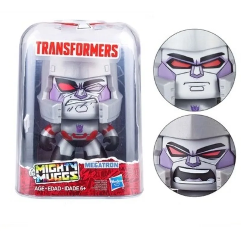 Hasbro Original Transformers Anime Figure Mighty Muggs Face Changing Doll Action Figure Giocattoli per Ragazzi Ragazze Regalo per Bambini