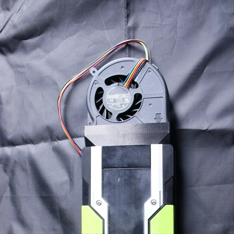 Universal Mini Turbine Active Fan Cooler FOR NVIDIA Tesla P40 M40 P100 V100 Graphics Cards HA8020H12SB‑Z