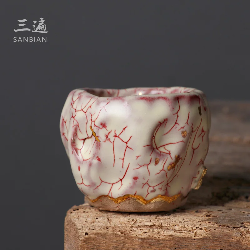 Jingdezhen Kiln Transformed Zhiye Crab Claw Ceramic Tea Cup