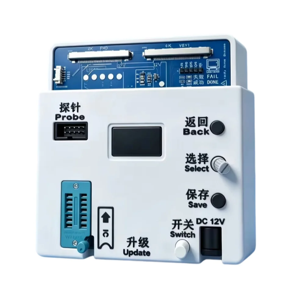 The Third-generation TCON Multi-functional Logic Board Debugging Tool Supports CS602 CS603 VGH/VGL Y-color Deviation Gray Screen