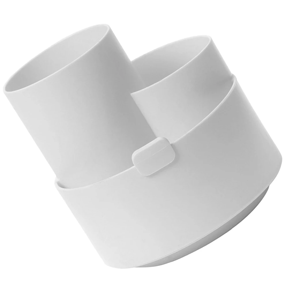 

360 Degree Rotating Pen Holder Desk Organizer White Color Pencil Cup Makeup Brush Storage Box Large Capacity Office Supplies