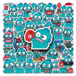 50Pcs Sanrio Stickers Cartoon Hangyodon Stickers for Scrapbooking Laptop Suitcase Waterproof Sticker Decal Kid Toy