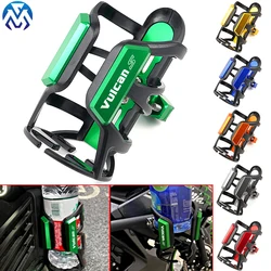 For Vulcan S 650 VN650 VulcanS650 2015-2024 Motorcycle CNC Accessories Beverage Water Bottle Cage Drink Cup Holder