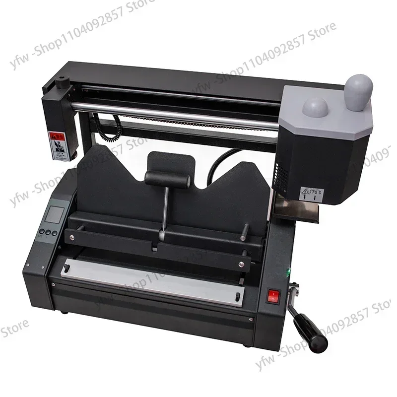 Factory CG30 Desktop Automatic Hot Melt Glue Book Hardcover Binder Book Binding Machine