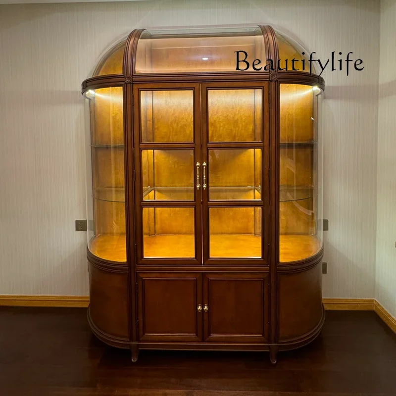 B4 Medieval Glass Showcase, High-end Custom Jewelry Luxury Showcase