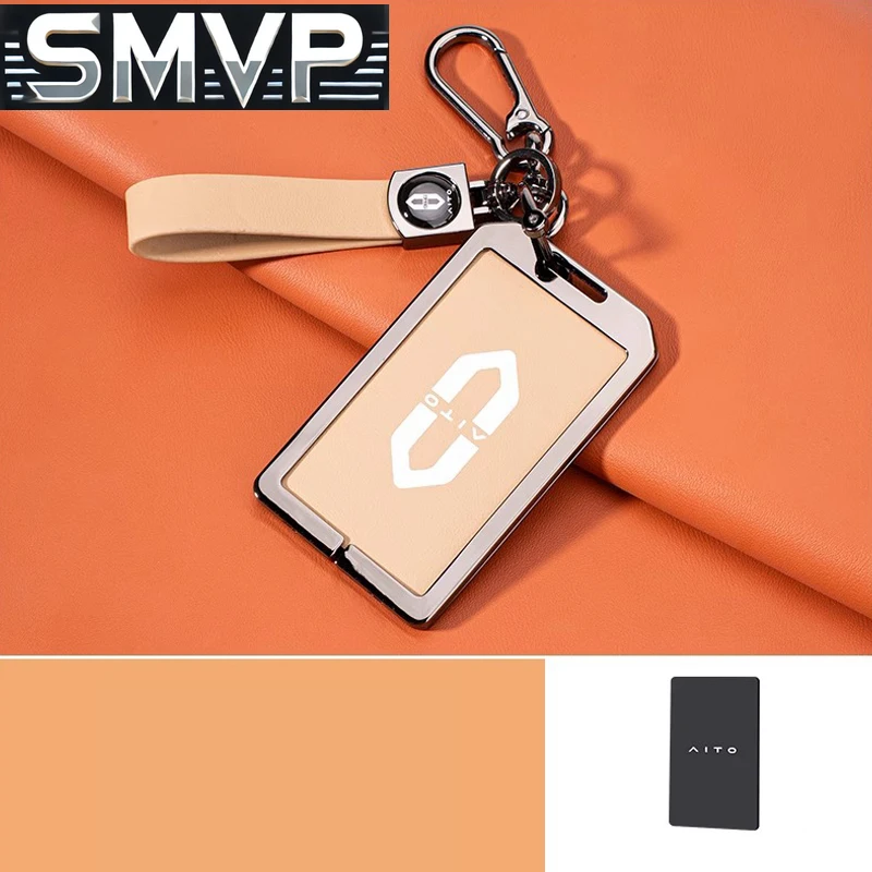 Fit For Aito M5 M7 2024 2023 Car Styling Premium Key Case Buckle High-end Men's Minimalist Women Key Bag Auto Modified Accessori