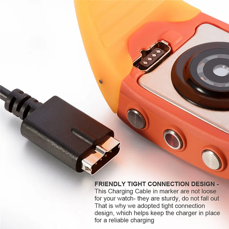 Cavo di ricarica USB veloce N93R per Polar M430 Smart Watch Cavo di ricarica da 1 M Cavo dati per orologio da corsa GPS Polar M430