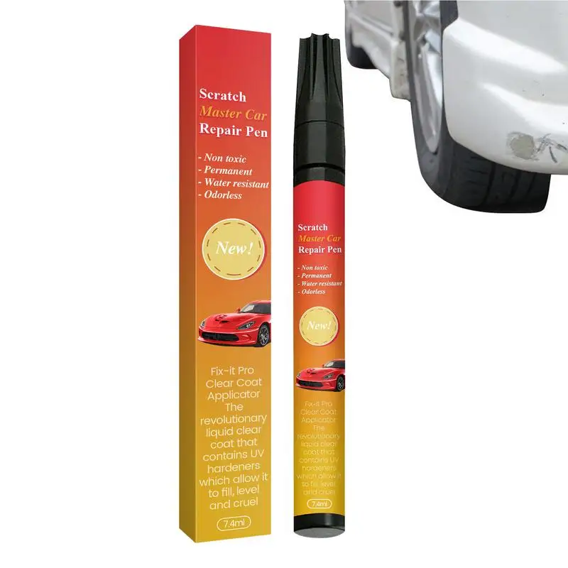 

Car Trim Restorer Pen Auto Trim Restorer Car Polish And Car Touch Up Paint Automotive Car Paint For Roadside Car Scratches