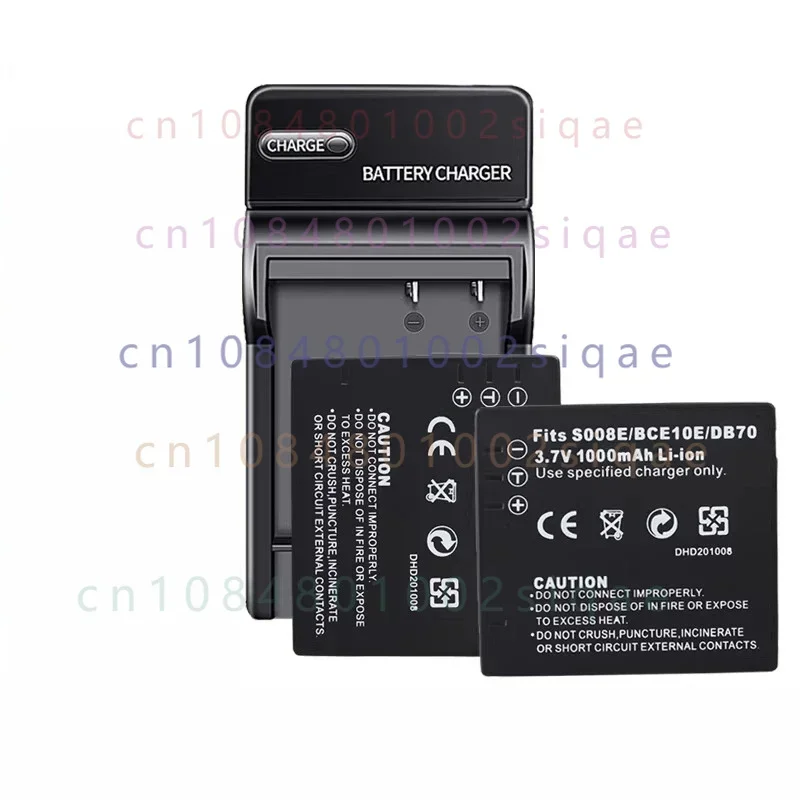 For ricoh caplio r7 r8 r10 r9 cx1 cx2 db70 battery/charger