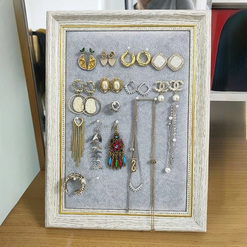 

Подставка для сережек в стиле ретро, роскошный держатель для ювелирных изделий, стойка для сережек, стойка для съемки, модная витрина для ювелирных изделий, реквизит