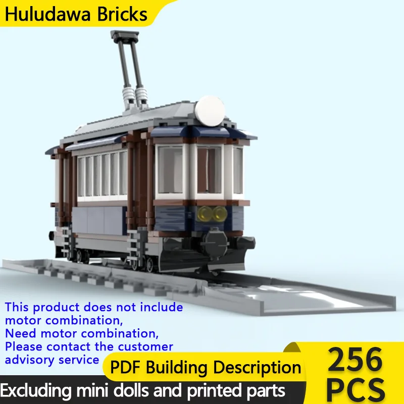 

Конструктор City Car Model MOC: Модульный набор для сборки винтажного троллейбуса, развивающая игрушка для детей, подарок на праздник