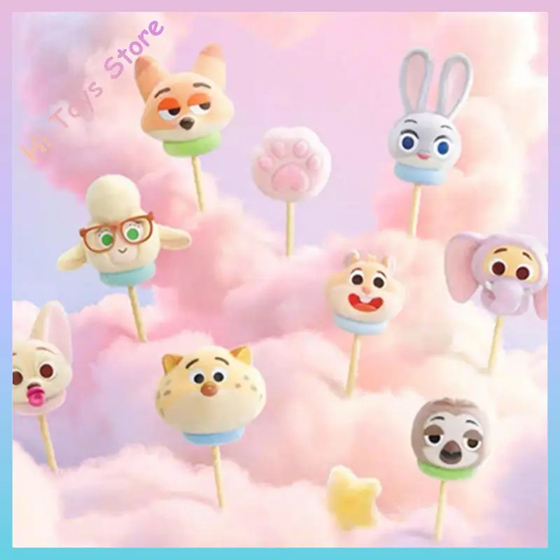 

В наличии 52 игрушки, оригинальная слепая коробка Zootopia, серия сладких хлопковых конфет, загадочная коробка ручной работы, милый подарок для девочек, креативное украшение для рабочего стола