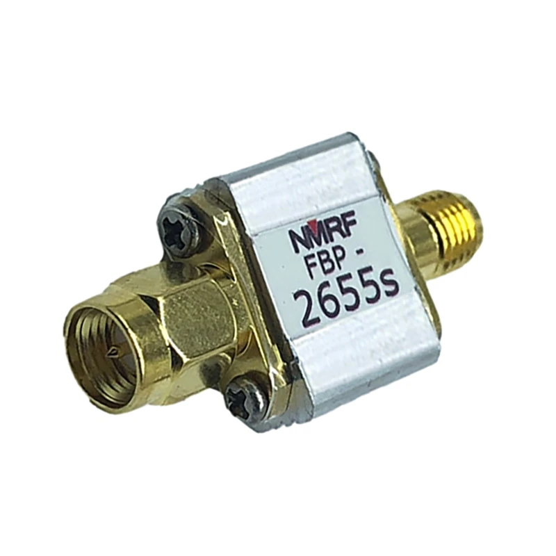 2655Mhz LTE Dedicated SAW Bandpass Filter 1DB 2620-2690Mhz SMA Interface