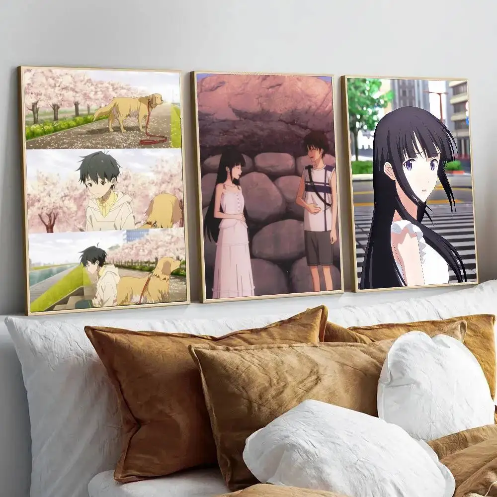 Kimi O Aishita Hitori No Boku E Anime Art Sticky Wall Waterproof Home Living Room Bedroom Bar Aesthetic Decoration