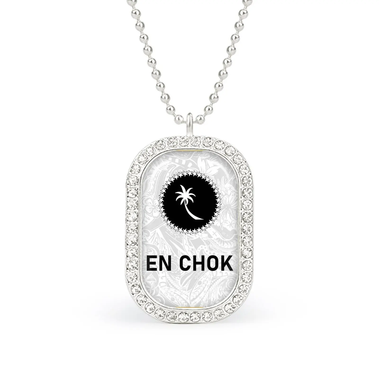 Collares con colgante Chuuk de Polinesia para mujeres, hombres y niñas, diseño personalizado