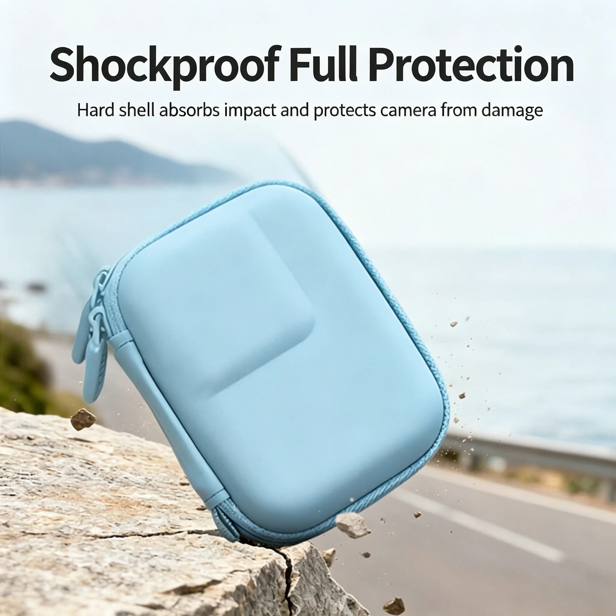 Mini Carrying Case for DJI Action 5 43  Sports Camera Organizer Bag Protective Case Standalone Camera Storage Bag Accessories