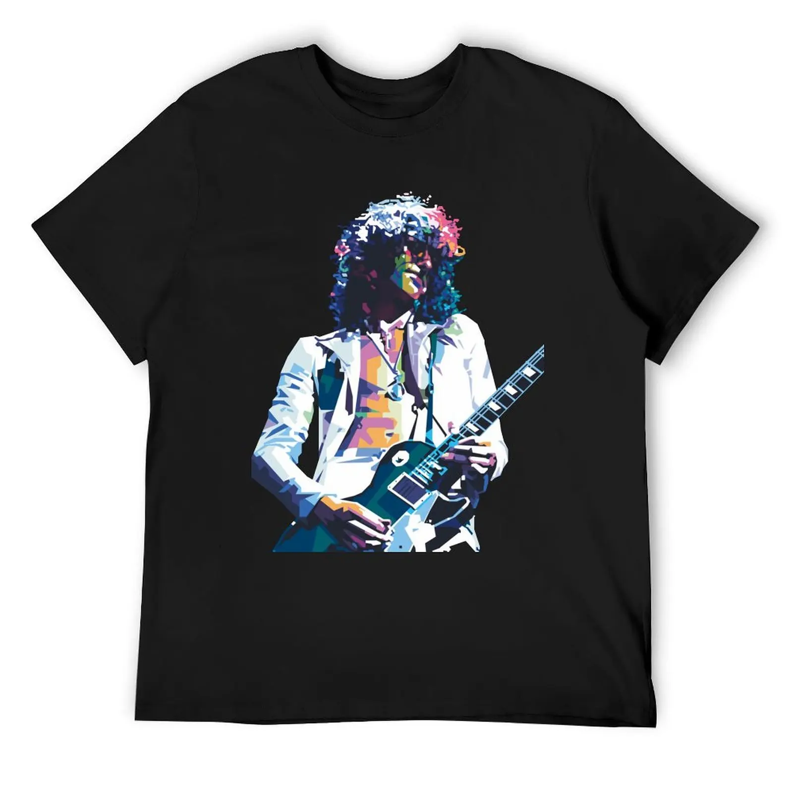 

jimmy page T-Shirt vintage anime shirt kawaii clothes funny gifts clothing for men