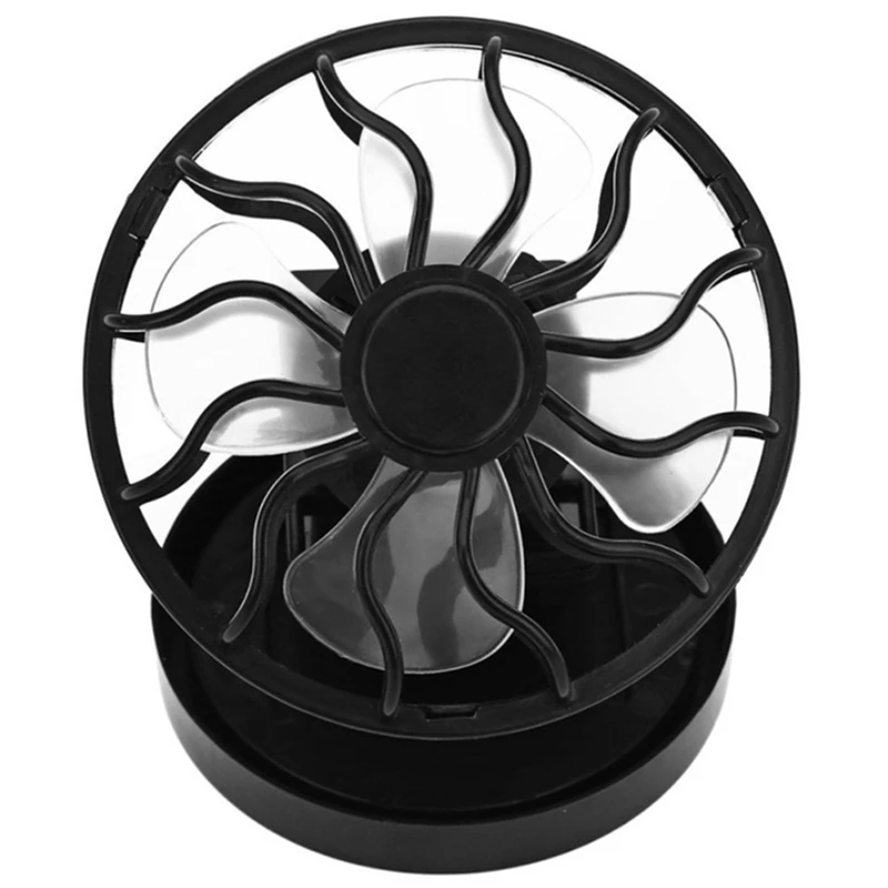 ●1PCS Portable Mini Solar Powered Fan Clip Climbing Cooling Fan Camps Wilderness Summer Hand Held Hat Cap Fan-ABFB