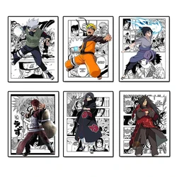 Classic Japanese Anime Cartoon Canvas Painting Dragon Ball Naruto Demon Slayer Art Manga Posters Home Room Wall Decor Cuadros