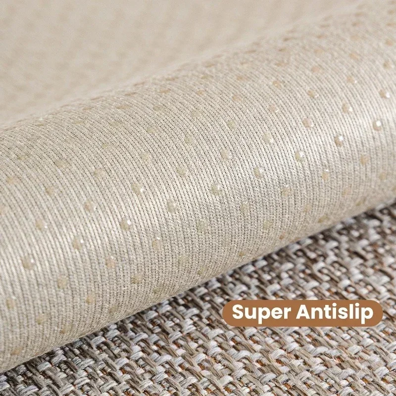 Cotton and Linen Sofa Towel Solid Color Sofa Mat Four Seasons Universal Sofas Pad for Living Room Anti-Slip Couch Cushion Luxury