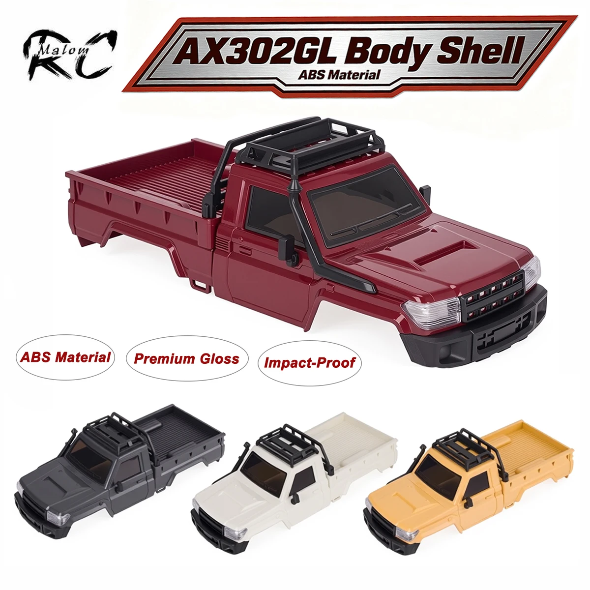 Rc Hobby Direct - ABS Hard Body LC79 Pickup for