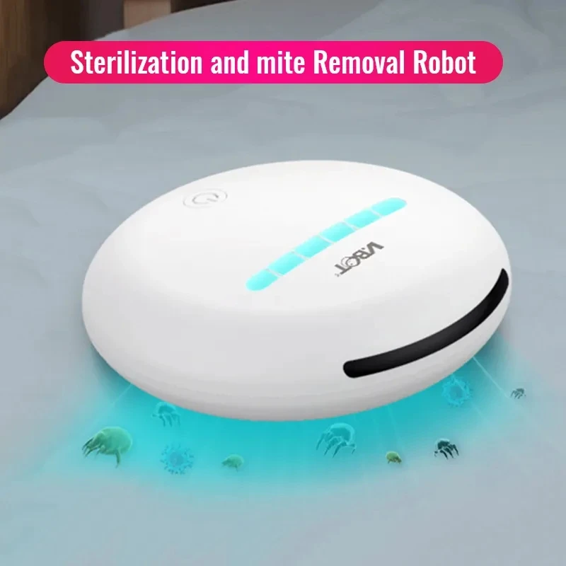 Automatic sterilization and mite removal robot UV sterilization wireless mite removal instrument Vacuum Cleaner for Home Clean