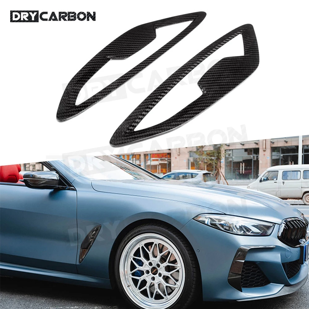 

Dry Carbon Fiber Side Door Fenders Blade Panels Flares for BMW 8 Series G14 G15 G16 M Sport 2018 - 2021 Door Side Fender FRP