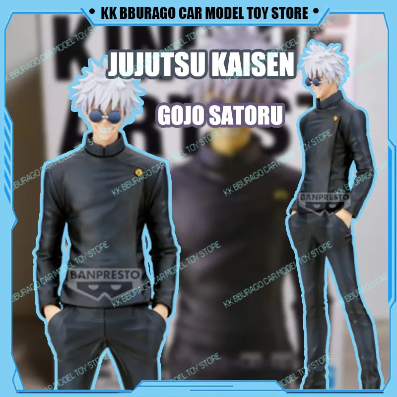 

Original In Stock Bandai BANPRESTO Jujutsu Kaisen Gojo Satoru Action Figures Anime Action Figures Model Collections Boy Present