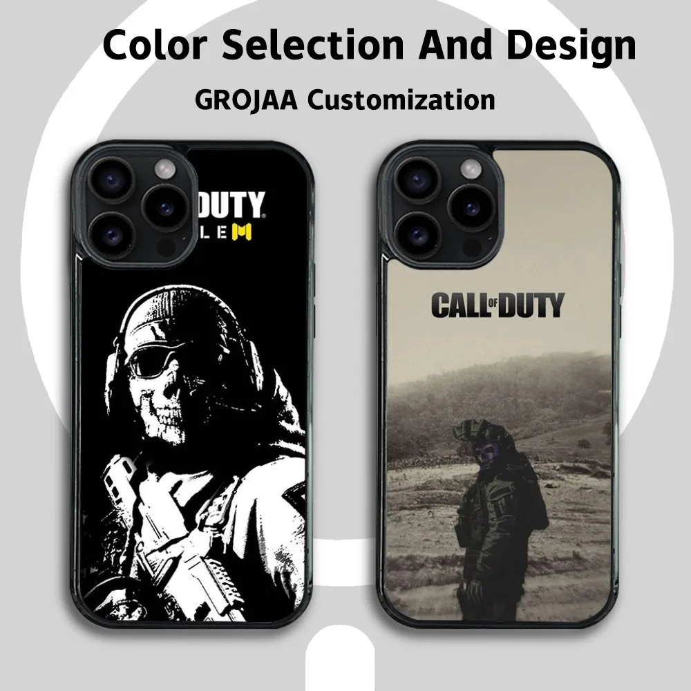 

Game C-Call of Duty Boys Black Ghost. Magnetic Phone Case For iPhone 15 14 13 12 11 Pro Max Plus MIni Shockproof Wireless magnet