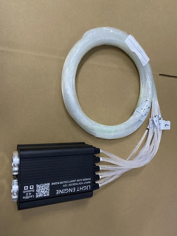 Hot Sale 32W RGBW Twinkle Starry Sky Car Interior Sunroof Light Fiber Optic Light with Shooting Star Ambient Lighting
