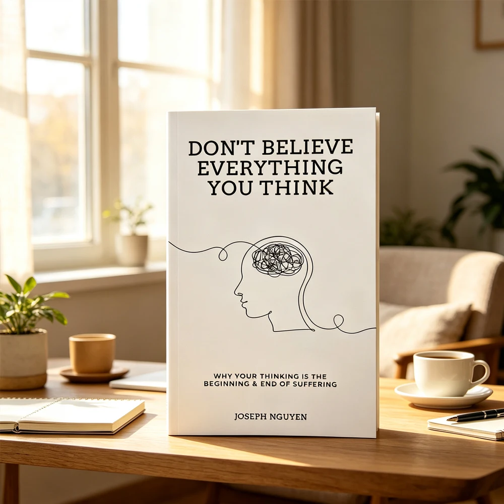 Don't Believe Everything You Think by Joseph Nguyen In English Why Your Thinking Is The Beginning & End Of Suffering Paperback