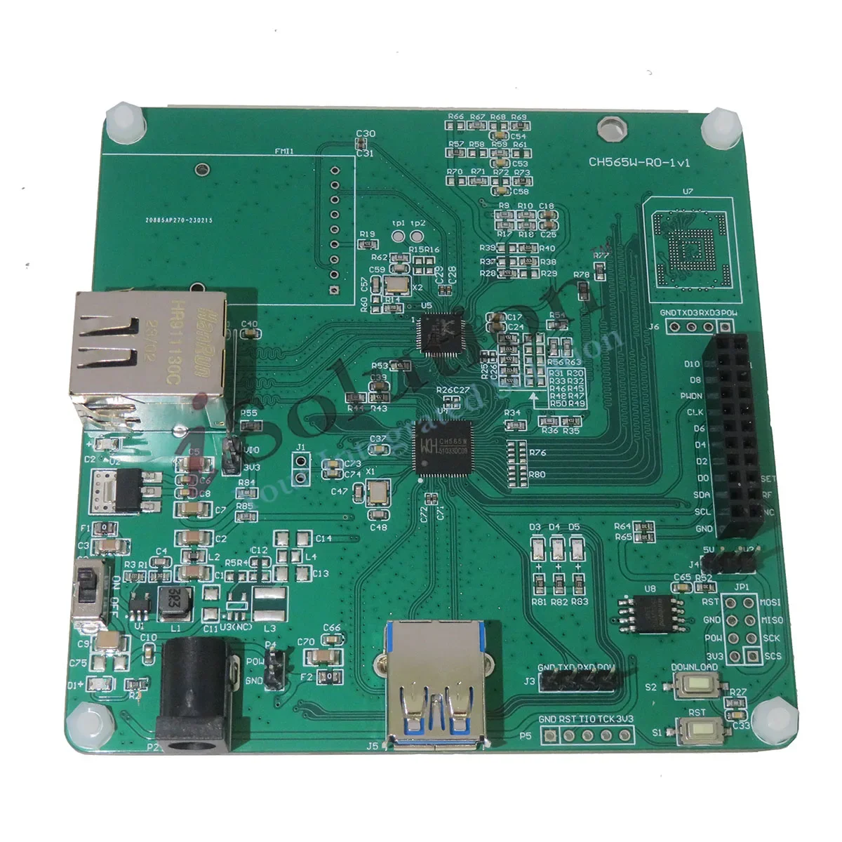 CH565W-EVT CH565 Evaluation Board USB3.0 RISC-V MCU HSPI DVP USB3.0 Build-in PHY