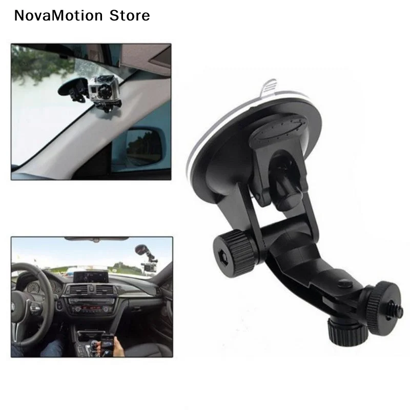 [NM]1 Set For Hero 13 12 11 10 Insta360 X3 X4 OSMO Action 5 Pro Camera Suction Cup Mount Car Glass Vehicle Windshield Holder[NM]