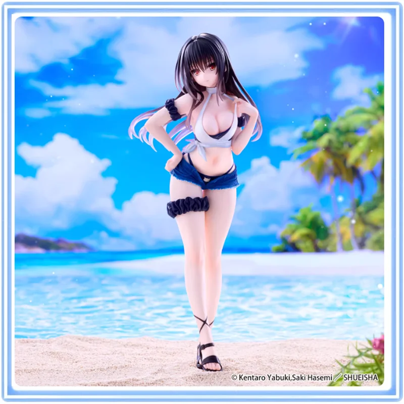 

Оригинальная аниме-фигурка Trio-Try-iT: Котегава Юи в купальнике To LOVE Darkness. Коллекционная модель для хобби, декор для рабочего стола.